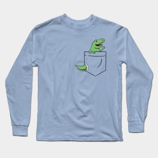 Dinosaur Pocket Long Sleeve T-Shirt